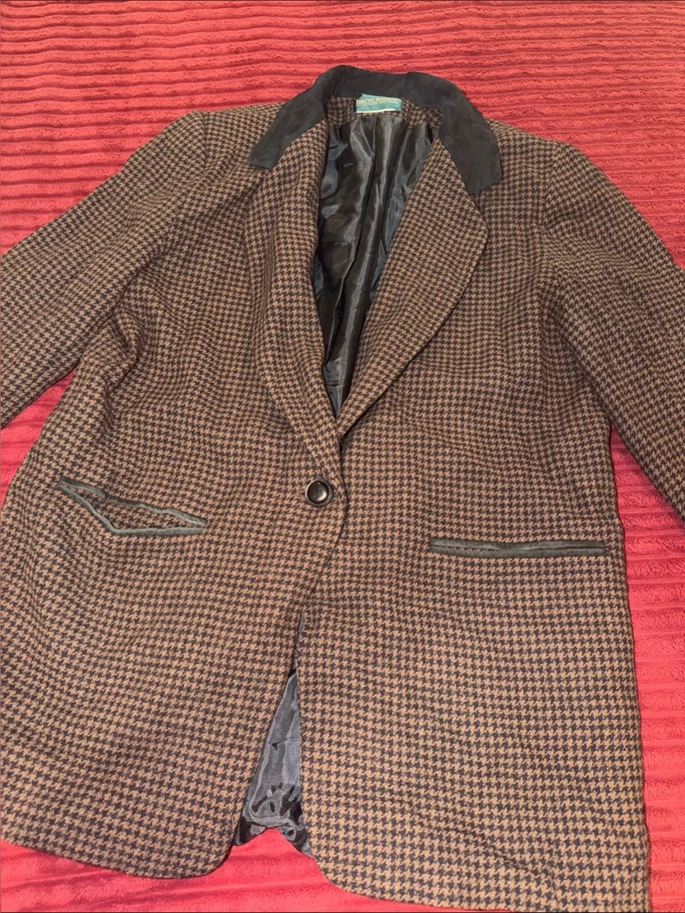 Unisex vintage Harvé Benard Blazer - Classic Single-Button Jacket